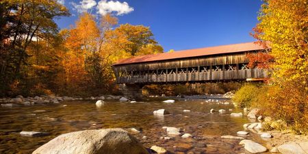 Puente cubierto de Albany - New Hampshire