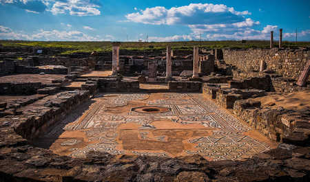 Stobi: Yacimiento arqueol&oacutegico