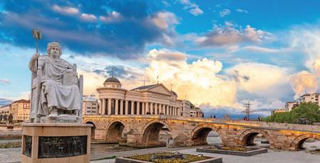 Skopje: Puente