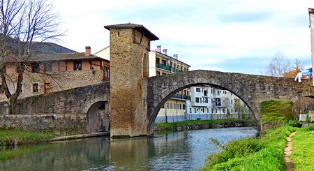 Balmaseda: Puente sobre el rio Kadagua