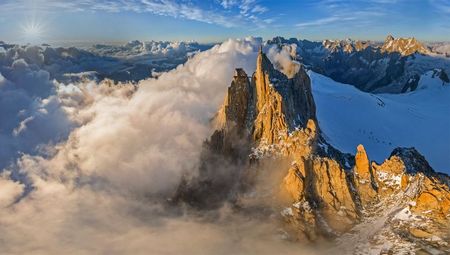 Aiguille du Midi - Alpes Franceses