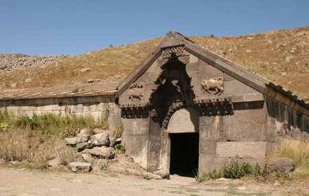 Caravanserai de Orbelian en el Paso de Selim