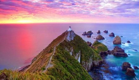 Faro de Nugget Point - Otago