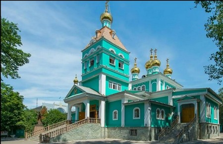Catedral Ortodoxa de San Nicolás - Almaty