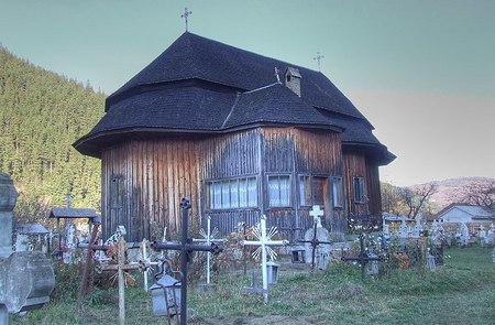 Iglesia de madera de Bistricioara