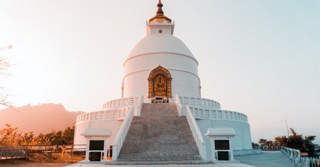 Pokhara: Bishwa Shanti Stupa
