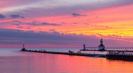 Faros Saint Joseph - Lago Michigan