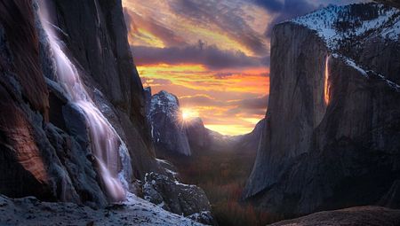 Yosemite: Horsetail Falls